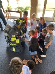 Fireman visit
